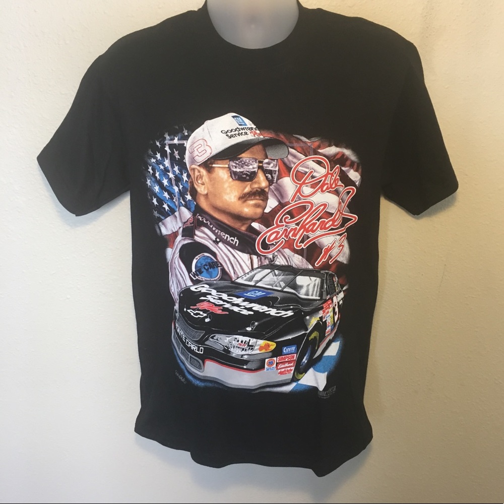 Vintage NWT Dale Earnhardt NASCAR 2001 Tee Sz M